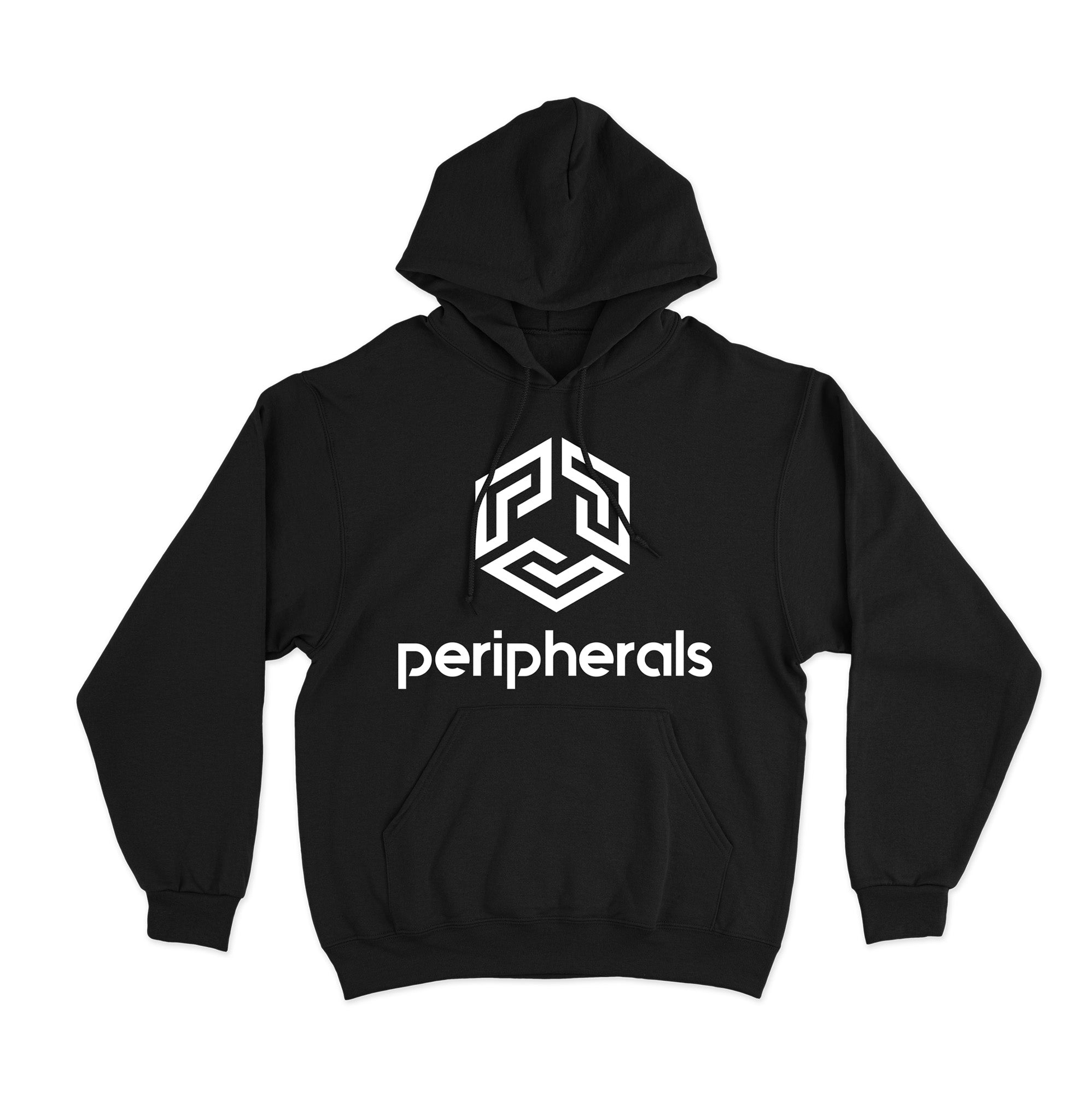 Tri Logo Hoodie - Black