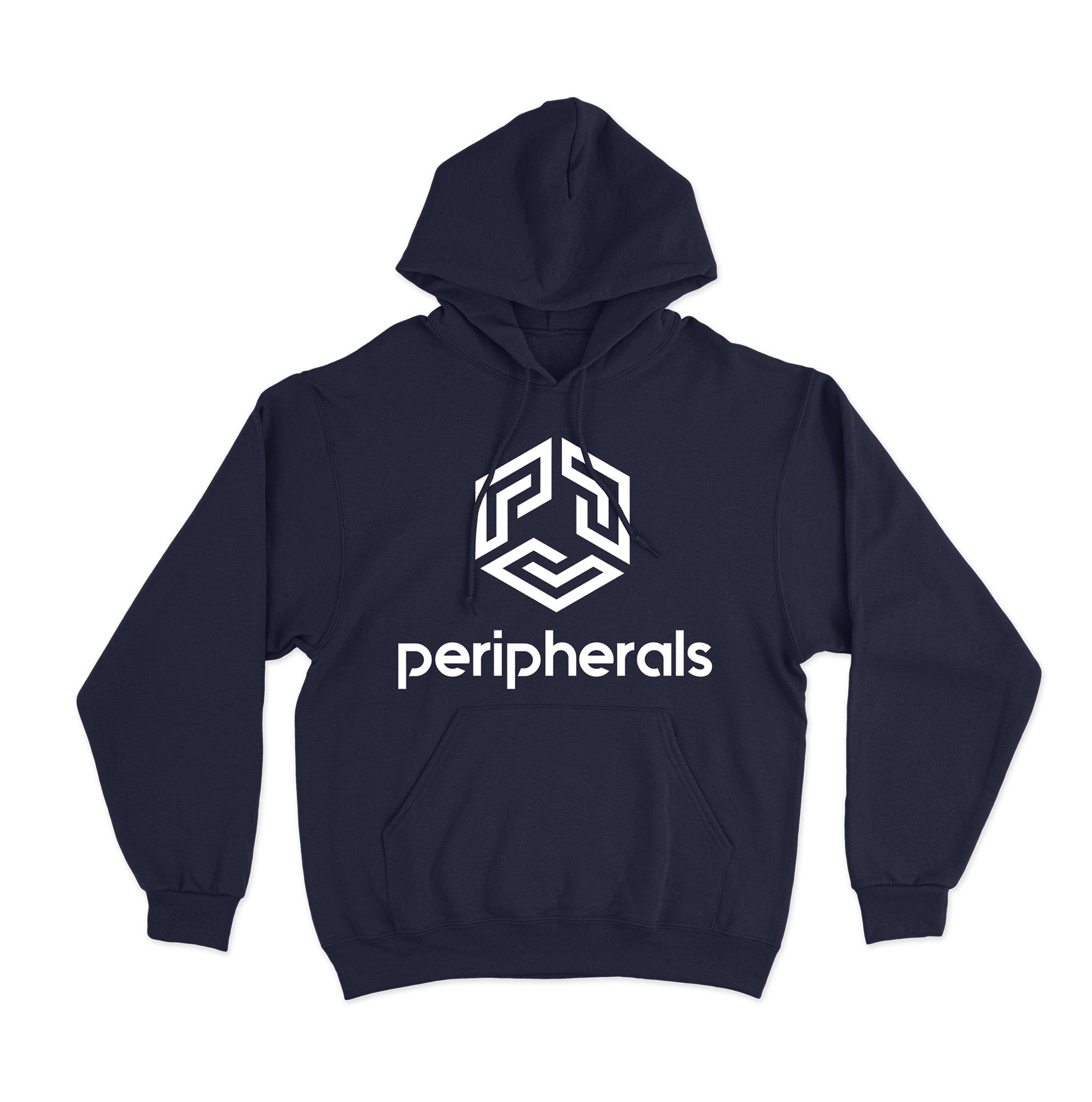 Tri Logo Hoodie - Navy