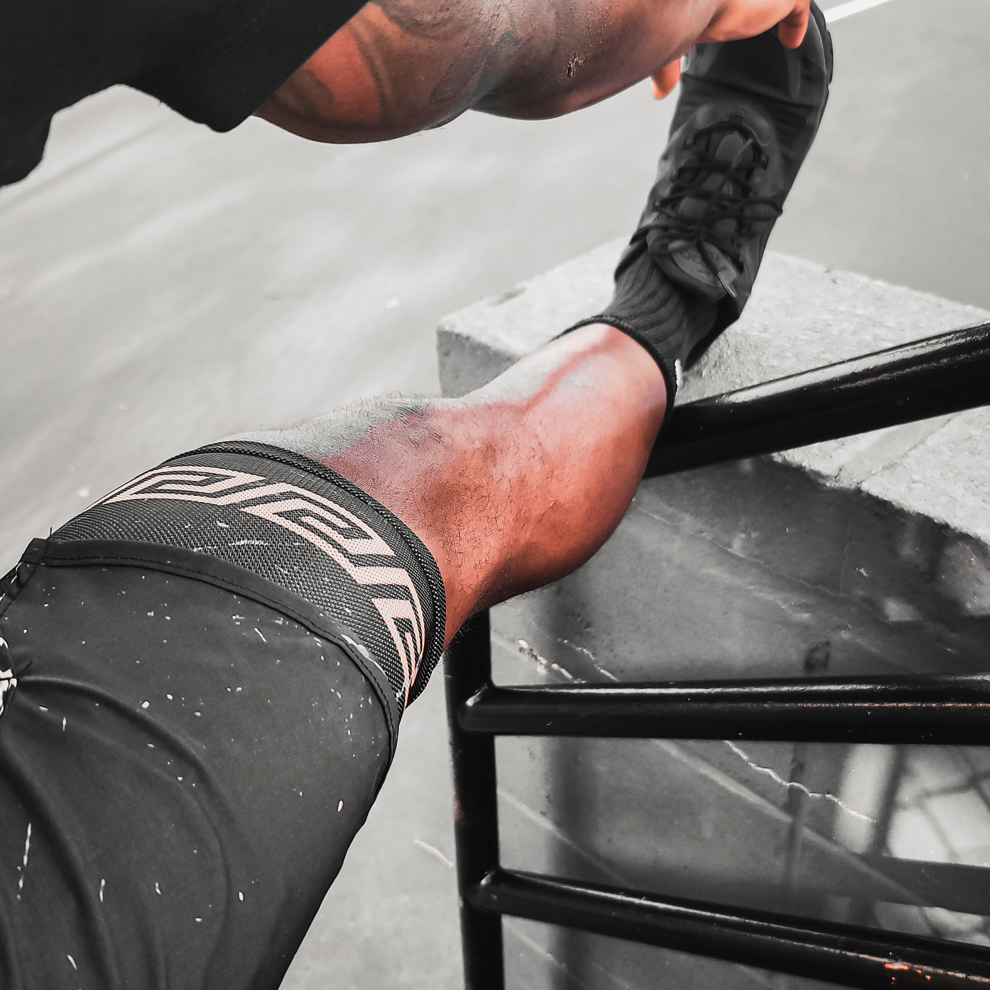Spartan Training Shorts w Liner - Black Marble