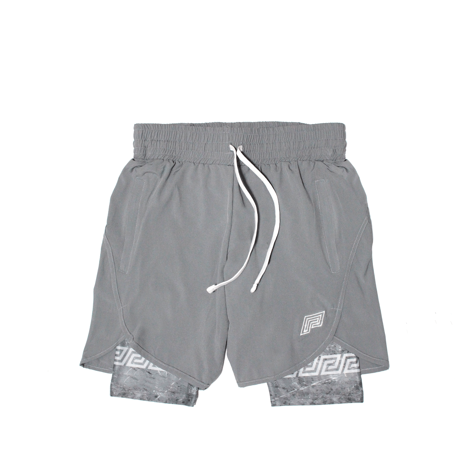 Spartan Training Shorts w Liner - Slate