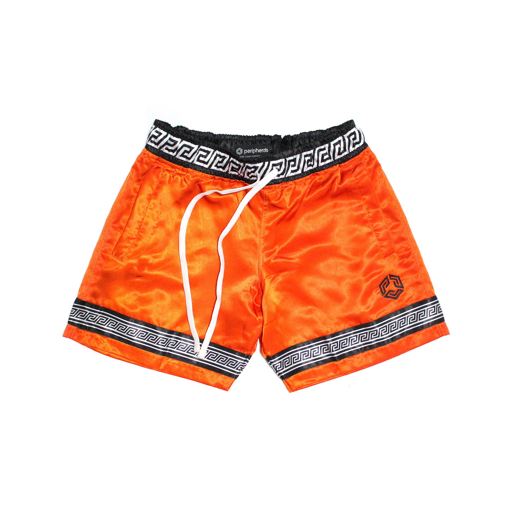 The Satin Shorts - Orange