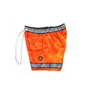 The Satin Shorts - Orange