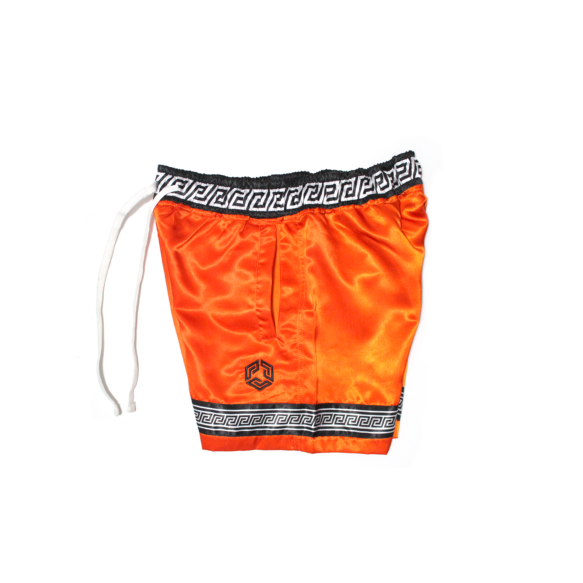 The Satin Shorts - Orange