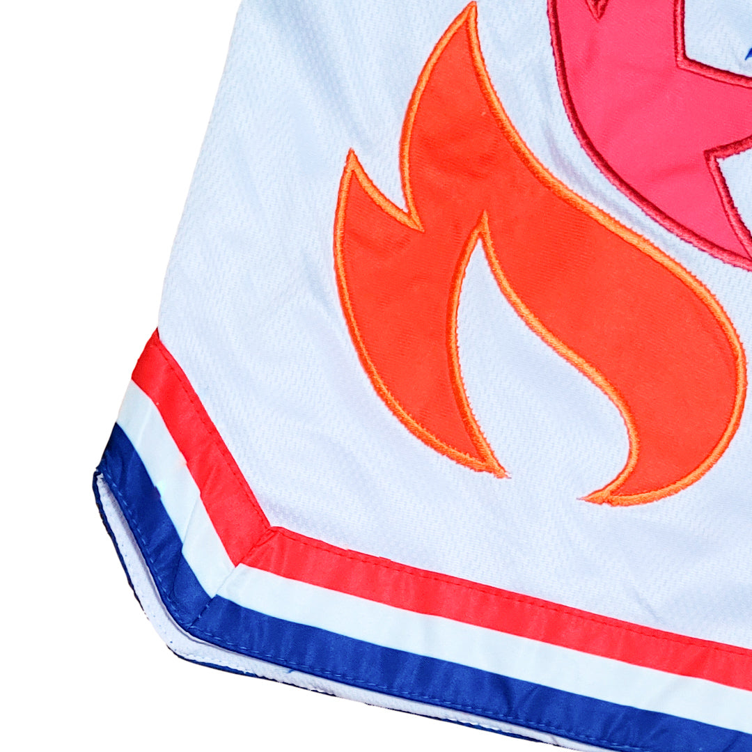 Olympian Heavyweight Mesh Shorts - White