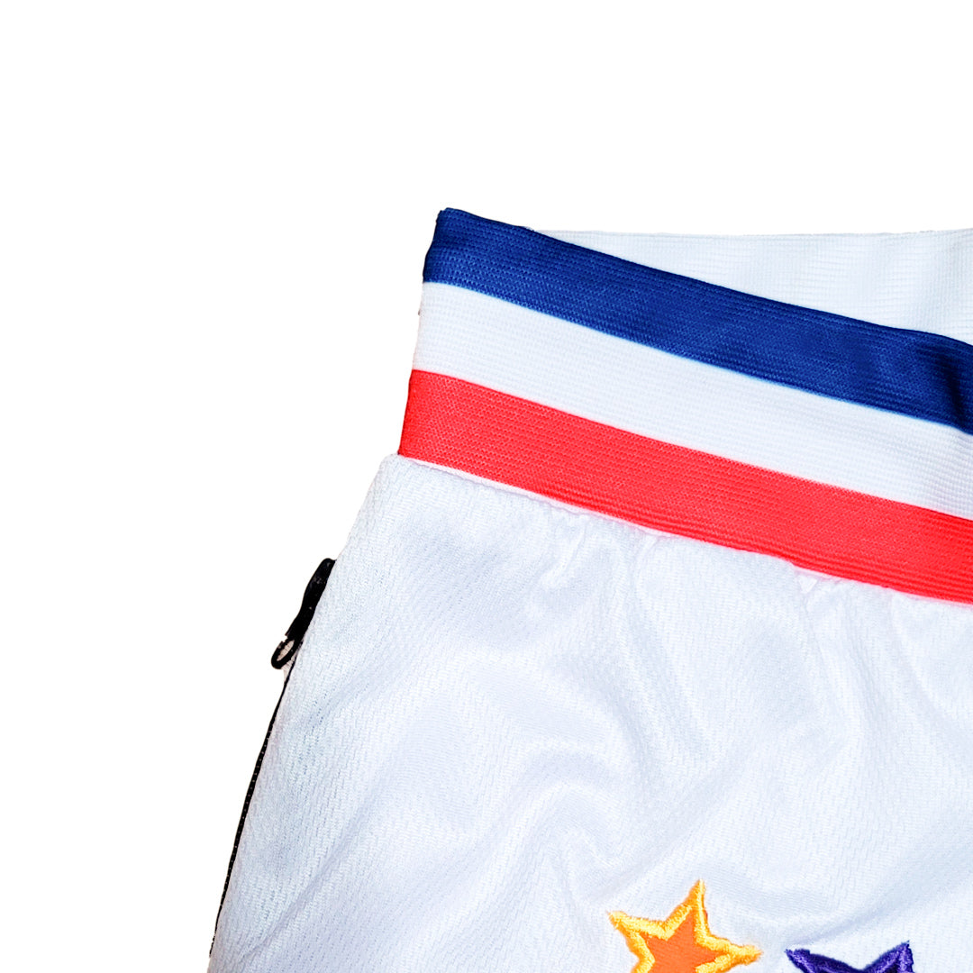Olympian Heavyweight Mesh Shorts - White